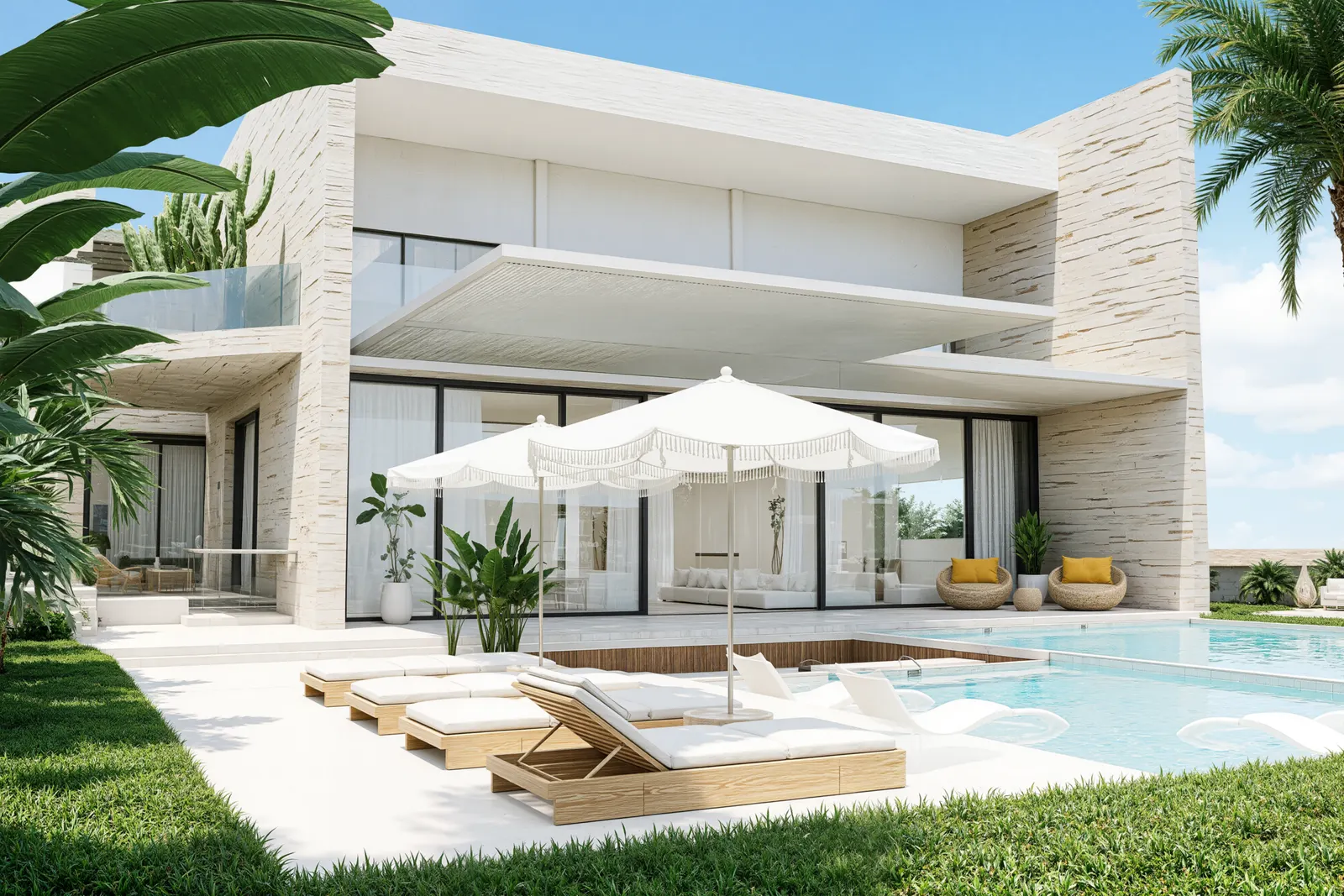 Villa H&O — rendu 3D