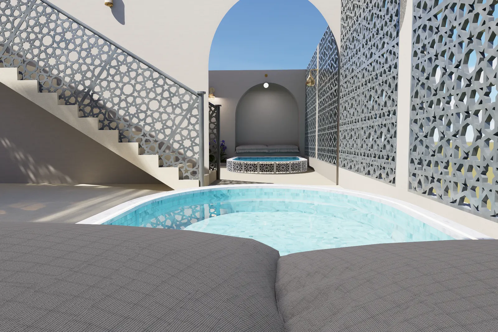 Rooftop Riad B — visuel 3D 5