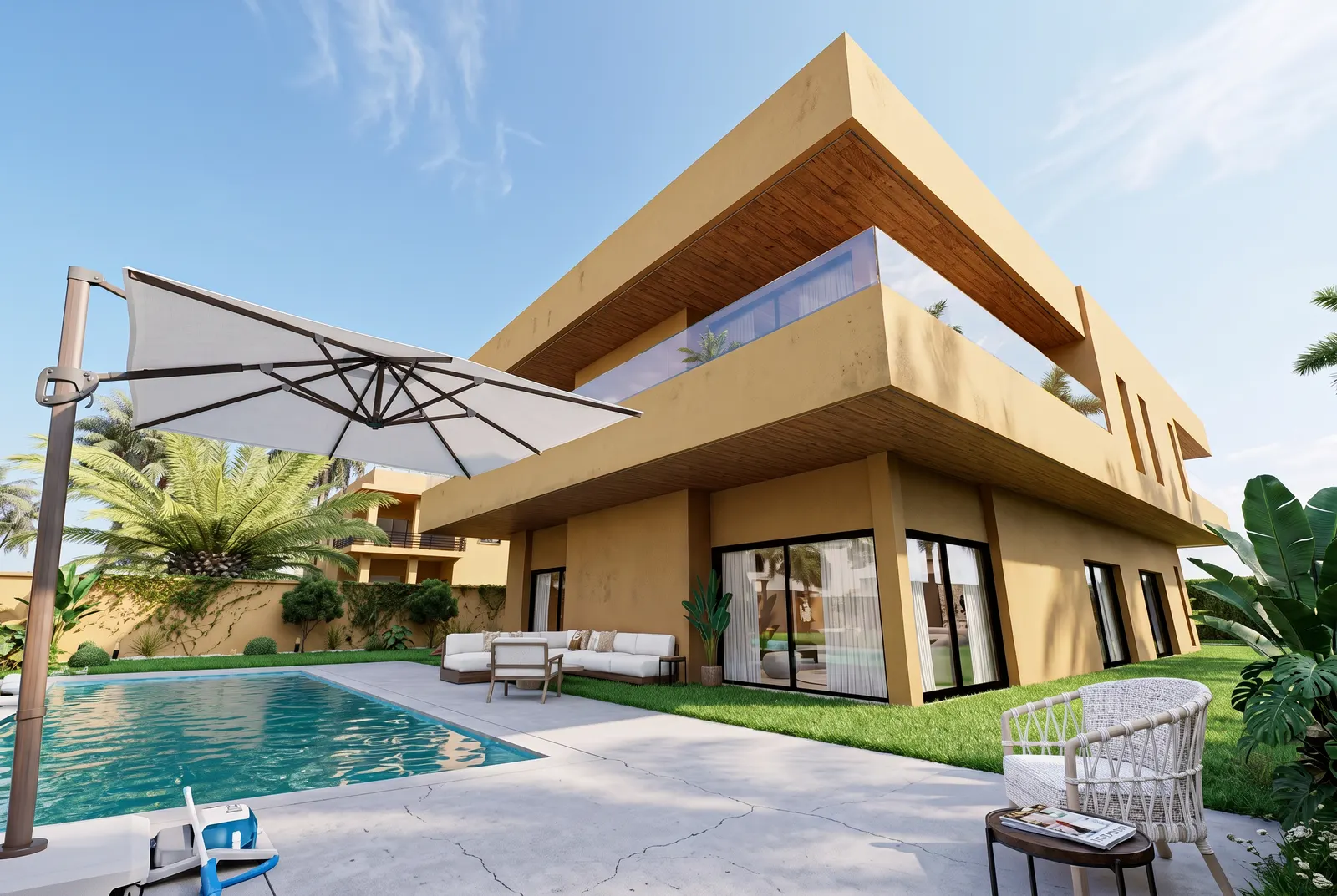 Villa 35 — rendu 3D
