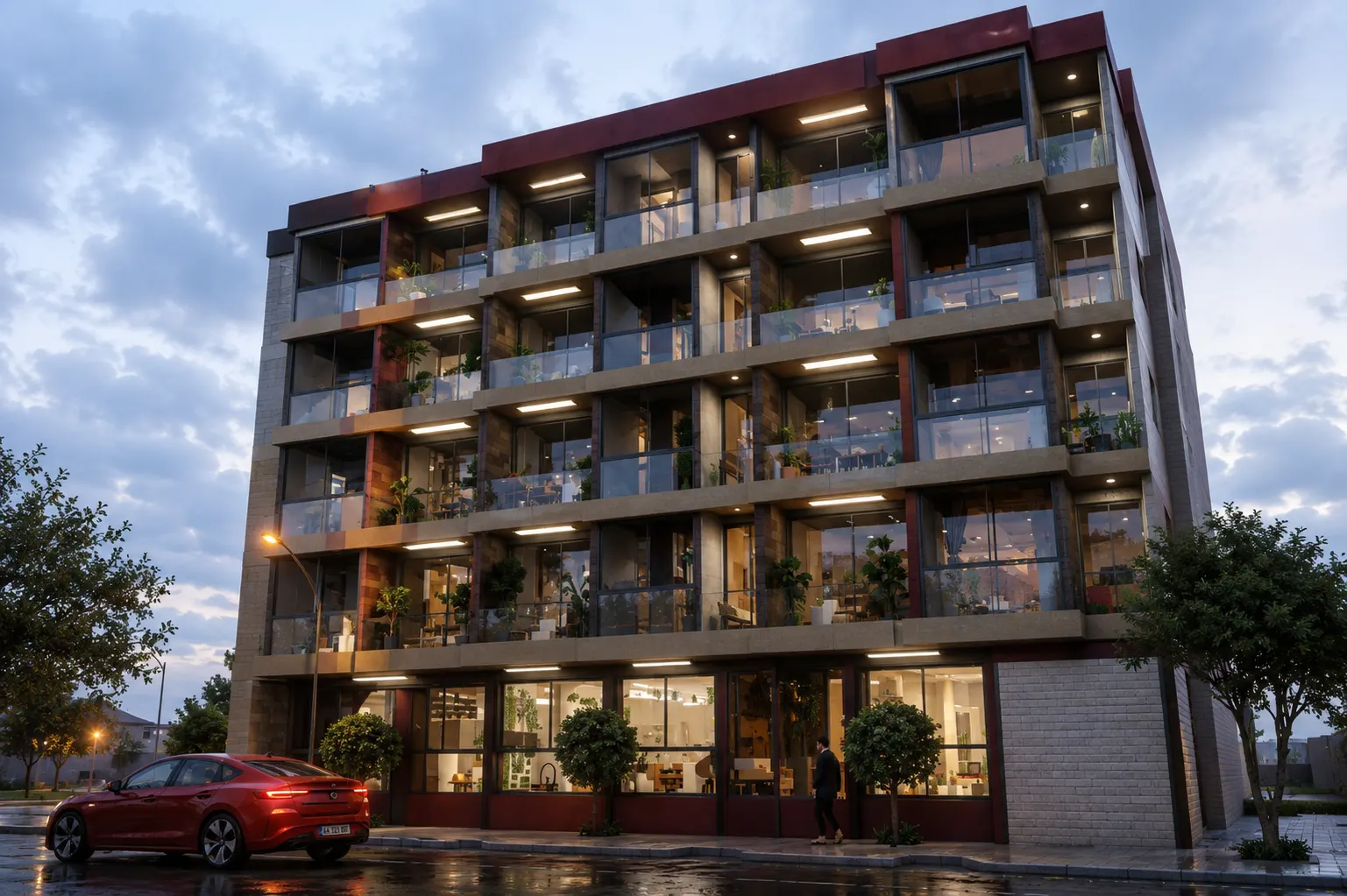 Résidence Casa — rendu 3D