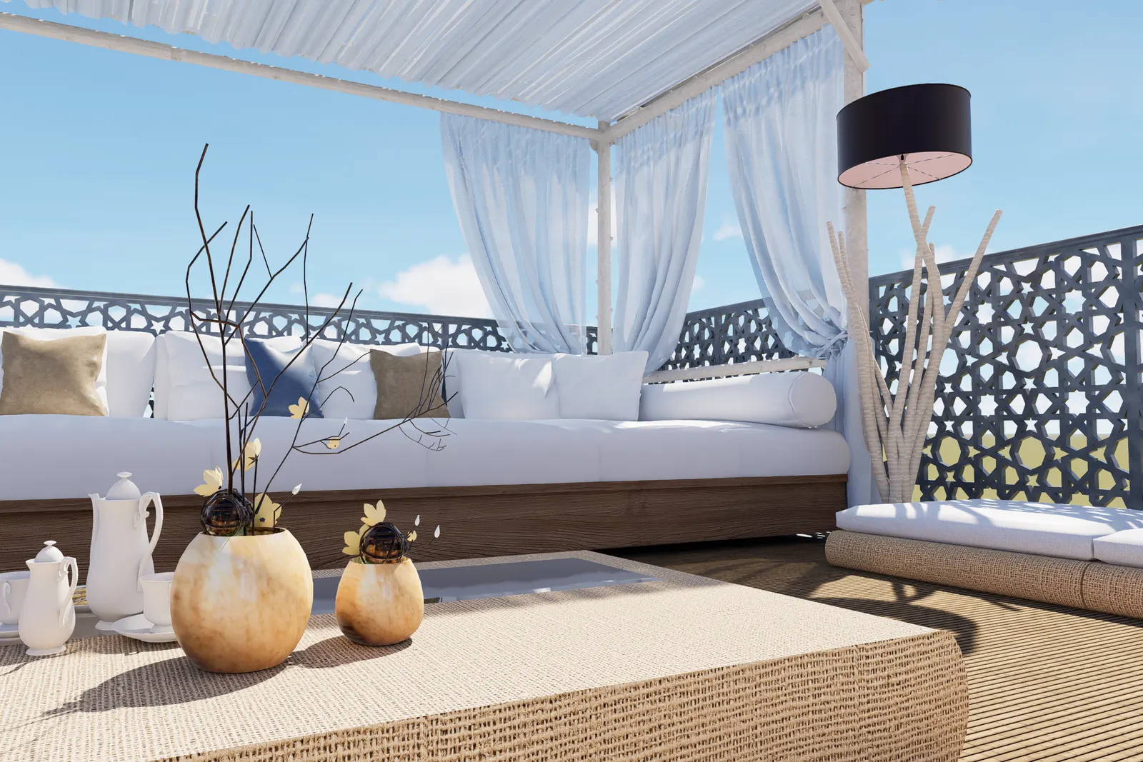 Rooftop Riad B — visuel 3D 7